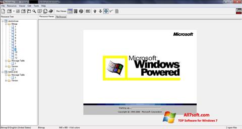 Ekrānuzņēmums Restorator Windows 7