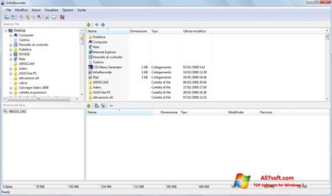 Ekrānuzņēmums InfraRecorder Windows 7