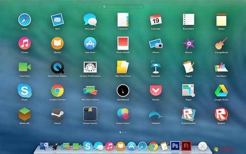Ekrānuzņēmums OS X Flat IconPack Installer Windows 7
