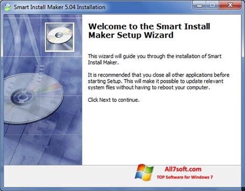 Ekrānuzņēmums Smart Install Maker Windows 7