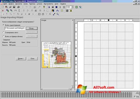 Ekrānuzņēmums Pattern Maker Windows 7