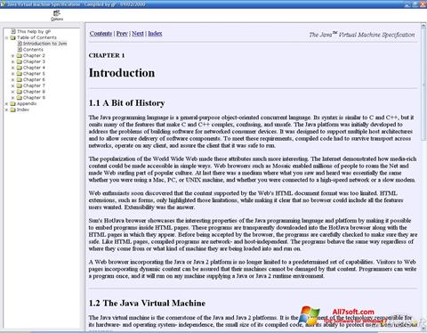 Ekrānuzņēmums Java Virtual Machine Windows 7