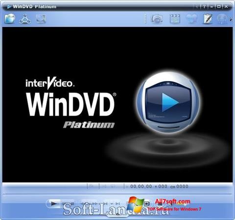 Ekrānuzņēmums WinDVD Windows 7