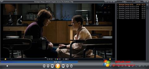 Ekrānuzņēmums Zoom Player Windows 7