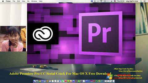 Ekrānuzņēmums Adobe Premiere Pro CC Windows 7