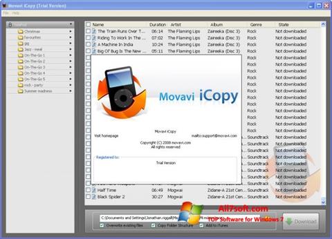 Ekrānuzņēmums iCopy Windows 7