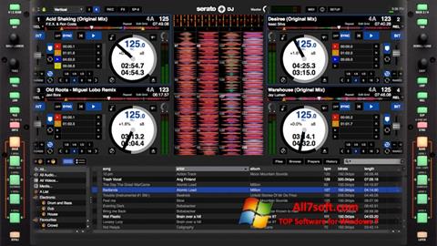 Ekrānuzņēmums Serato DJ Windows 7