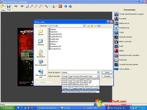 Ekrānuzņēmums Nero PhotoSnap Windows 7