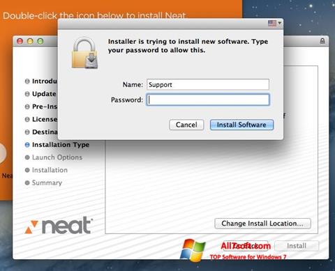 Ekrānuzņēmums Neat Image Windows 7