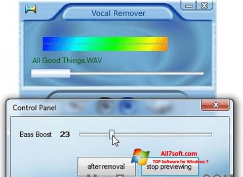 Ekrānuzņēmums Yogen Vocal Remover Windows 7
