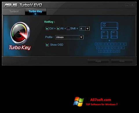 Ekrānuzņēmums TurboV EVO Windows 7